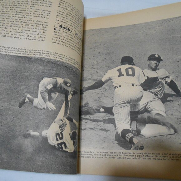 VTG MACO SPORTSMAN SERIES SPORTS ALL STAR 1964 BASEBALL MAGAZINE SANDY KOUFAX ⚾ - Picture 5 of 9